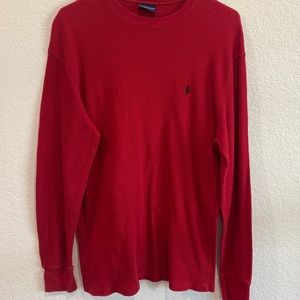 Ralph Lauren men’s waffle knit sleep shirt